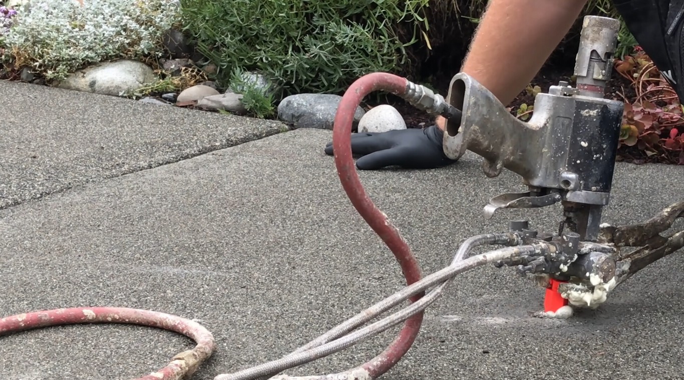 Concrete leveling and lifting services in McAllen, TX